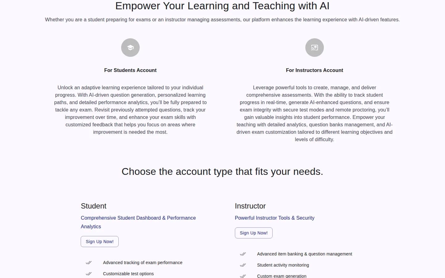 Public interface of USMLE Focus: Medical Exam Preparation